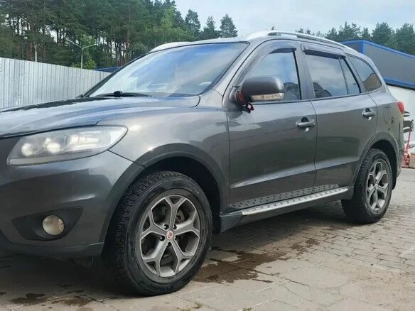 2010 Hyundai Santa Fe II Рестайлинг, серый, 1200000 рублей