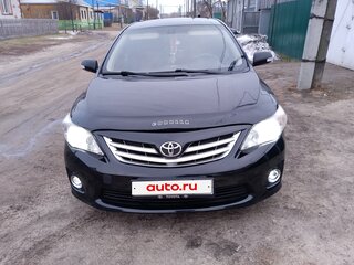 2010 Toyota Corolla X (E140, E150) Рестайлинг, чёрный, 830000 рублей, вид 1