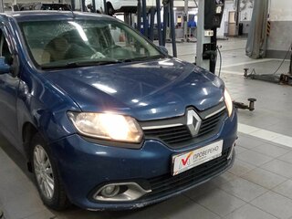 2014 Renault Logan II, синий, 350000 рублей, вид 2