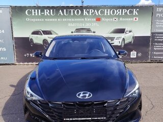 2020 Hyundai Elantra VII (CN7), чёрный, 1495000 рублей, вид 2