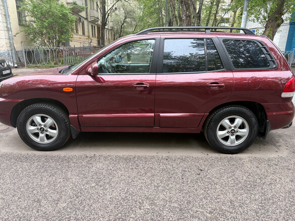 2008 Hyundai Santa Fe Classic Classic, красный, 1049000 рублей - вид 5