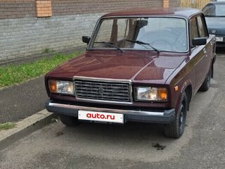 2007 Lada (ВАЗ) 2107, пурпурный, 325000 рублей, вид 2
