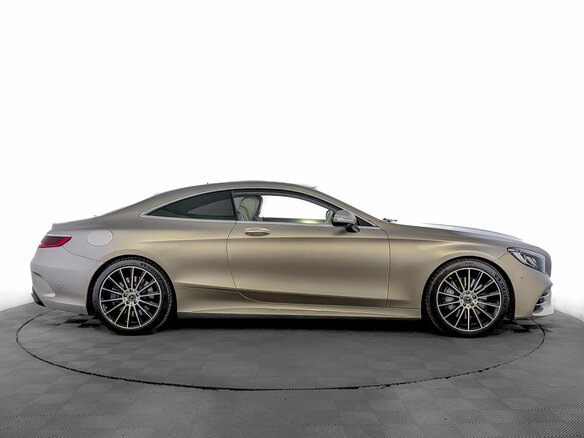 2018 Mercedes-Benz S-Класс 560 4MATIC VI (W222, C217) Рестайлинг, золотистый, 8810000 рублей - вид 3