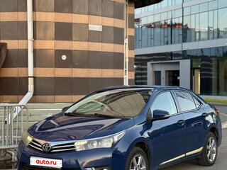 2013 Toyota Corolla XI (E160, E170, E180), синий, 1150000 рублей, вид 1