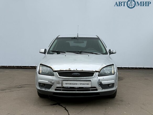 2007 Ford Focus II, серебристый - вид 1