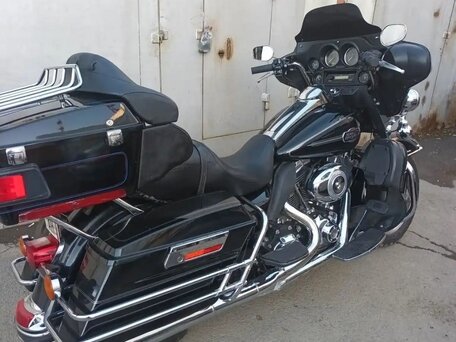 2013 Harley-Davidson Electra Glide, чёрный, 1130000 рублей, вид 2