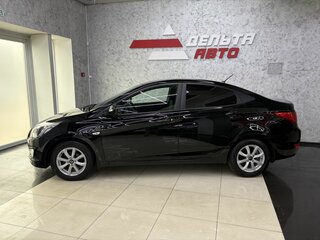 2016 Hyundai Solaris I Рестайлинг, чёрный, 899000 рублей, вид 2