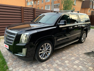 2018 Cadillac Escalade ESV IV, чёрный, 4000000 рублей, вид 1