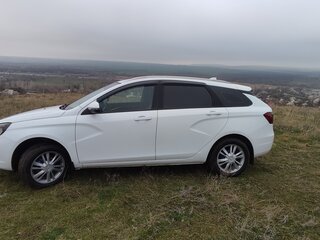 2019 Lada (ВАЗ) Vesta SW I, белый, 1000000 рублей, вид 5