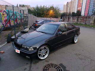 1991 BMW 3 серии M50 320i III (E36), чёрный, 499000 рублей, вид 1