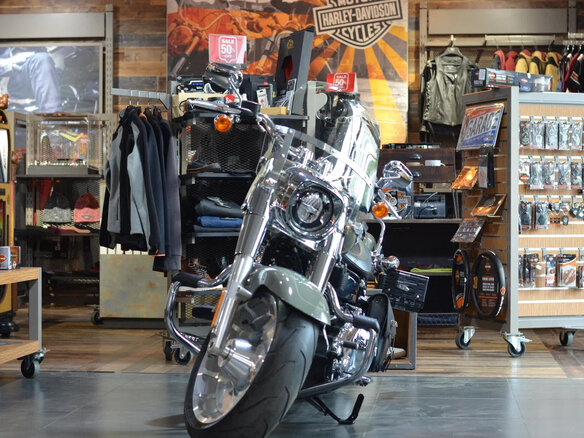 2021 Harley-Davidson Fat Boy, зелёный, 2950000 рублей - вид 3
