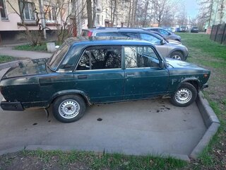 2007 Lada (ВАЗ) 2107, зелёный, 100000 рублей, вид 3