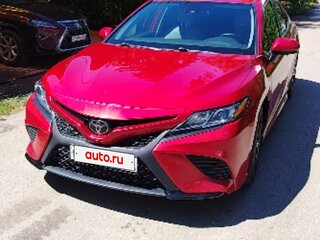 2020 Toyota Camry US Market VIII (XV70), красный, 2200000 рублей, вид 2