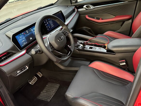 2023 Geely Coolray I Рестайлинг, красный - вид 8