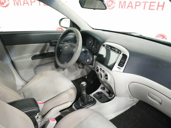 2006 Hyundai Verna II, серебристый, 345000 рублей - вид 10