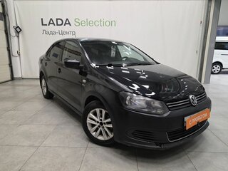 2013 Volkswagen Polo V, чёрный, 429000 рублей, вид 2
