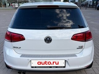 2013 Volkswagen Golf VII, белый, 1250000 рублей, вид 3