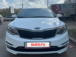 2015 Kia Rio III Рестайлинг, белый, 980000 рублей, вид 2
