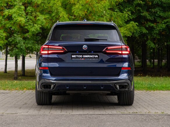 2022 BMW X5 40d IV (G05/G18), синий, 9790000 рублей - вид 5
