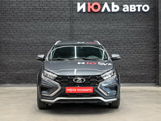 2024 Lada (ВАЗ) Vesta SW Cross I Рестайлинг (NG), серый, 1500000 рублей, вид 2