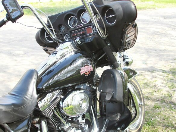 2004 Harley-Davidson Electra Glide, чёрный, 570000 рублей - вид 2