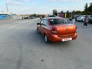 2014 Lada (ВАЗ) Granta I, оранжевый, 380000 рублей, вид 5