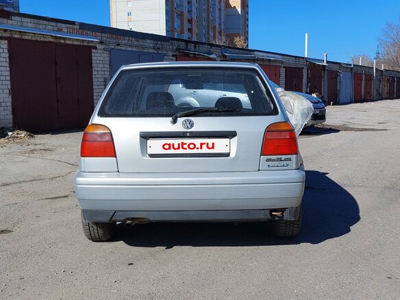 1995 Volkswagen Golf III, серый, 130000 рублей - вид 6