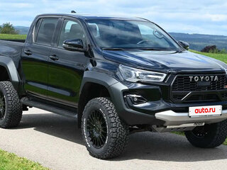 2026 Toyota Hilux VIII Рестайлинг 3, чёрный, 5600000 рублей, вид 2