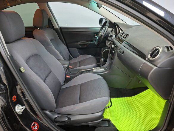 2008 Mazda 3 I (BK) Рестайлинг, чёрный - вид 9