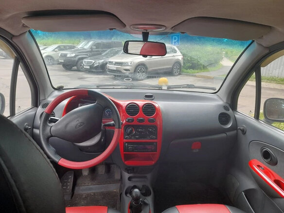 2007 Daewoo Matiz I Рестайлинг, красный, 230000 рублей - вид 4