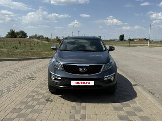 2014 Kia Sportage III Рестайлинг, синий, 1749000 рублей, вид 2