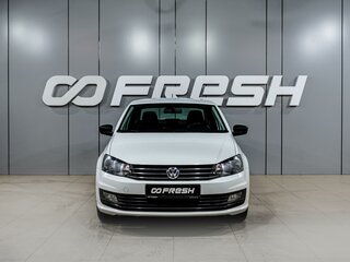 2019 Volkswagen Polo V Рестайлинг, белый, 1429000 рублей, вид 3