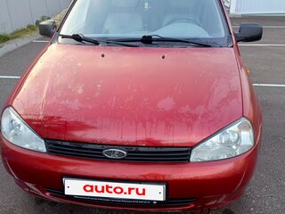 2012 Lada (ВАЗ) Kalina I, красный, 250000 рублей, вид 2