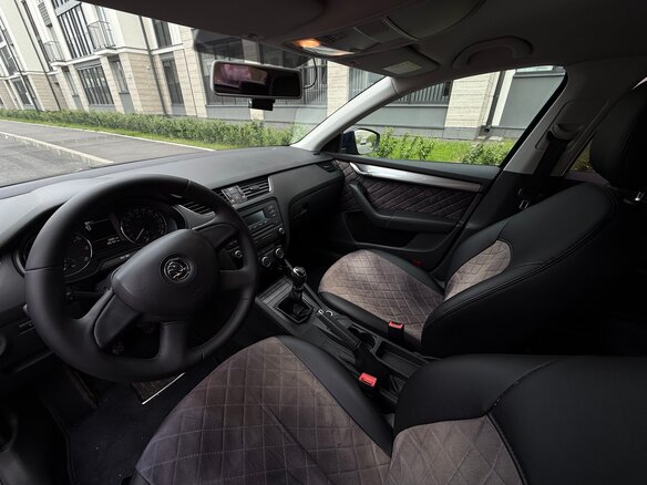 2013 Skoda Octavia III (A7), синий, 930000 рублей - вид 21