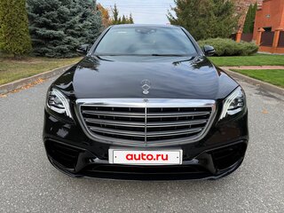 2018 Mercedes-Benz S-Класс 450 Long VI (W222, C217) Рестайлинг, чёрный, 5200000 рублей, вид 4