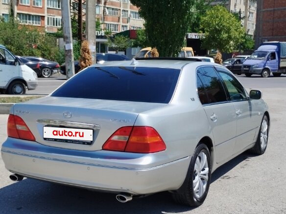 2001 Lexus LS 430 III, серебристый, 1000000 рублей - вид 7