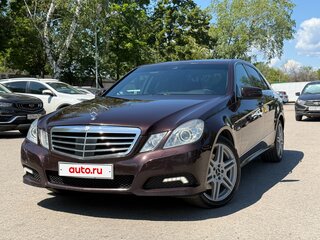 2010 Mercedes-Benz E-Класс 350 IV (W212, S212, C207), коричневый, 1980000 рублей, вид 1