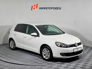 2012 Volkswagen Golf VI, белый, 665000 рублей, вид 3
