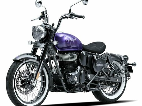 2026 Royal Enfield Goan Classic 350, фиолетовый, 529000 рублей, вид 3