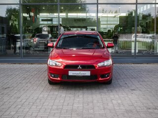 2008 Mitsubishi Lancer X, красный, 490000 рублей, вид 3