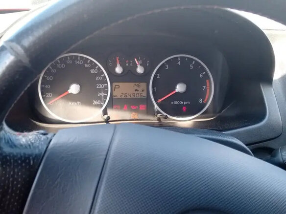 2006 Hyundai Coupe II (GK), красный, 700000 рублей - вид 10
