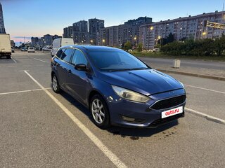 2015 Ford Focus III Рестайлинг, синий, 430000 рублей, вид 3
