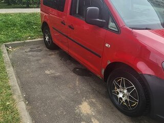 2012 Volkswagen Caddy III Рестайлинг, красный, 520000 рублей, вид 5