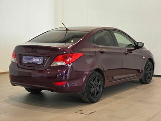 2011 Hyundai Solaris I, фиолетовый, 639000 рублей, вид 5