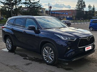 2022 Toyota Highlander IV (XU70), синий, 4580000 рублей, вид 2