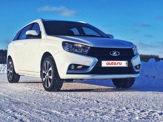 2018 Lada (ВАЗ) Vesta SW I, белый, 1300000 рублей, вид 2