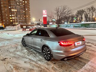 2021 Audi A4 40 TFSI V (B9) Рестайлинг, серый, 3450000 рублей, вид 4