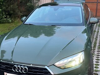 2021 Audi A5 Sportback 45 TFSI II (F5) Рестайлинг, зелёный, 3800000 рублей, вид 4