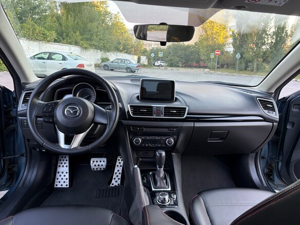 2013 Mazda 3 III (BM), голубой, 1470000 рублей - вид 6
