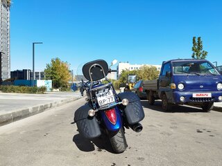 2007 Yamaha XVS1300, синий, 1000000 рублей, вид 4